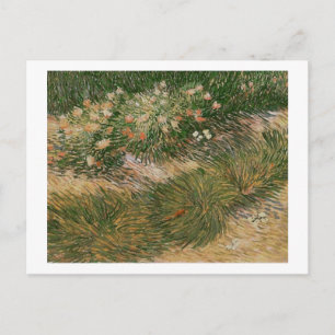 Carte Postale Grass & Butterflies (F460) Van Gogh Art