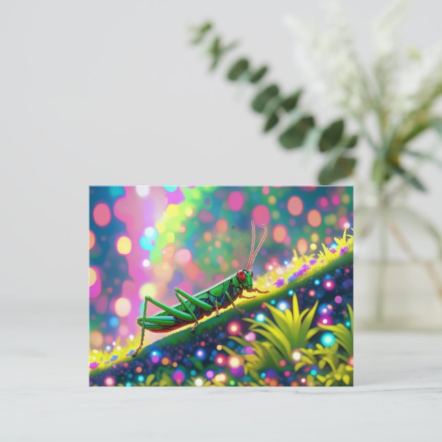 Carte postale Grasshopper (Debout devant)