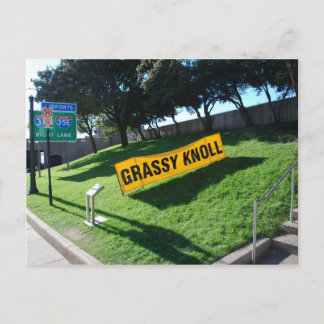 Carte Postale Grassy Knoll à Dealey Plaza