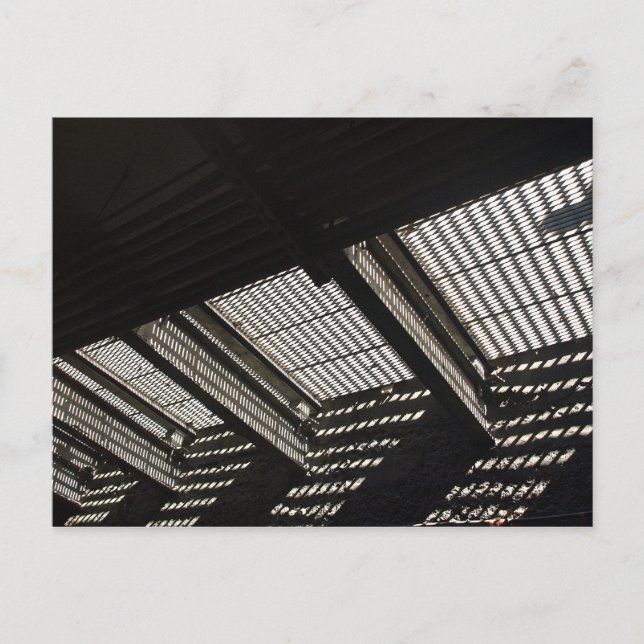 Carte Postale Grate de métro (Devant)