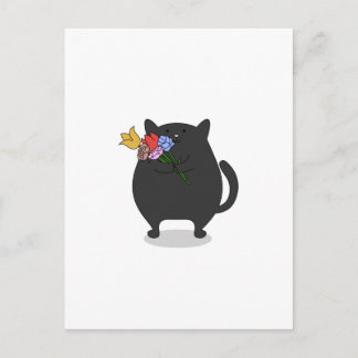 Carte Postale Grateful Kitty