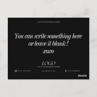 Carte Postale Gratitude en affaires : Un sincère merci