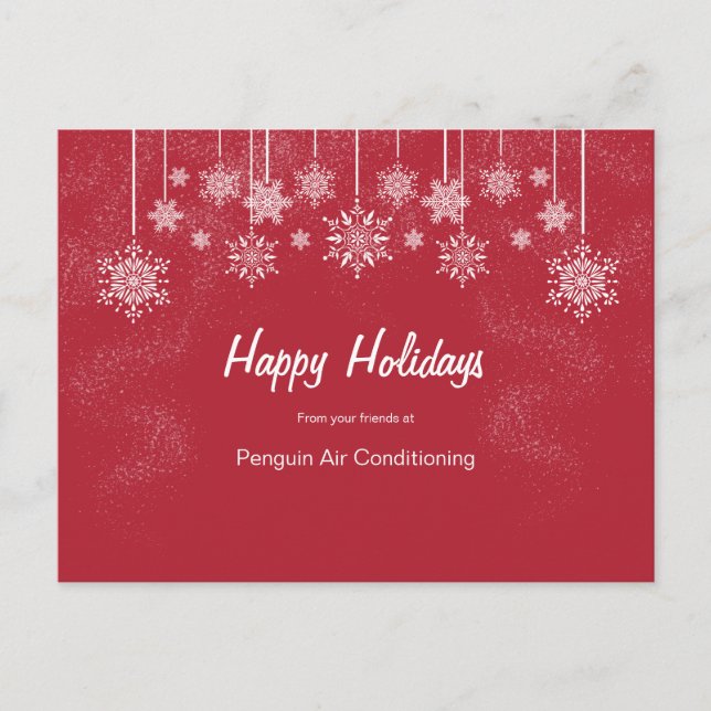 Carte Postale Grattez rouge et blanc Affaires Voiture de Noël (Devant)