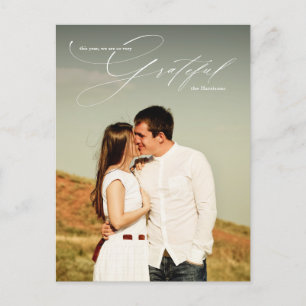 Carte Postale Gratuit White Script superposition pleine photo va