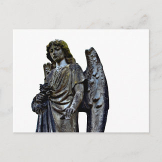 Carte postale Grave Statue