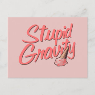 Carte Postale Gravité stupide