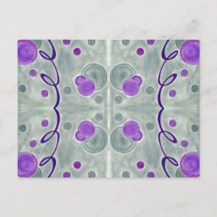 Carte postale Gray Globes