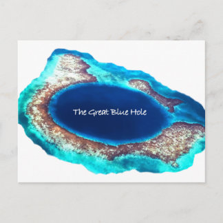 Carte postale Great Blue Hole