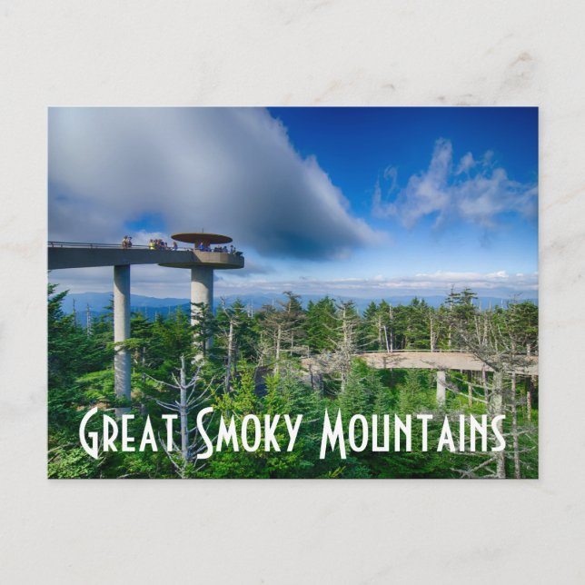 Carte Postale Great Smoky Mountains (Devant)