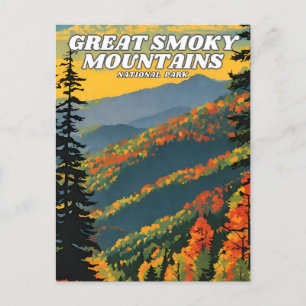 Carte Postale Great Smoky Mountains National Park, illustration