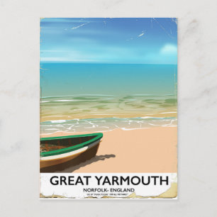 Carte Postale Great Yarmouth, Norfolk, poster Voyage en bord de