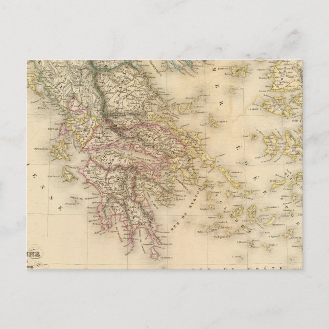 Carte Postale Grèce ancienne 3 (Devant)