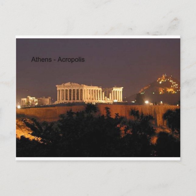 Carte Postale Grèce - Athènes - Acropole (par St.K. (Devant)