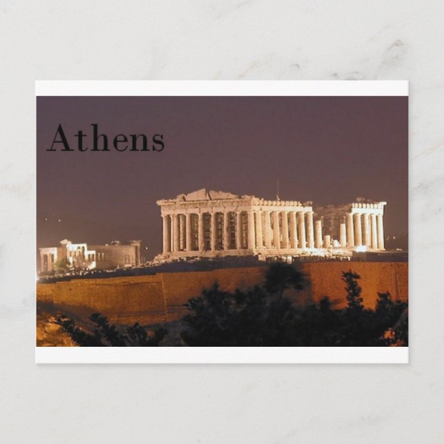 Carte Postale Grèce Athènes Parthénon (St.K. (Devant)