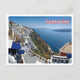 Carte Postale Grèce - Santorin - Thera - Thira - Fira -
