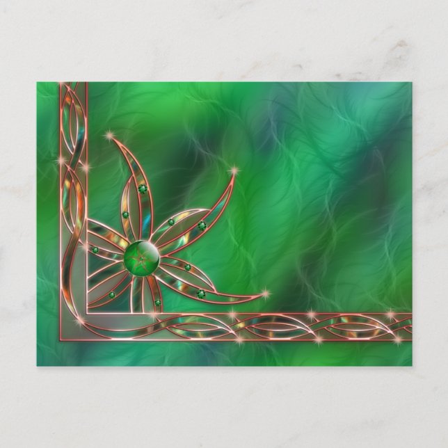 Carte Postale Green As the Grass Postcard (Devant)