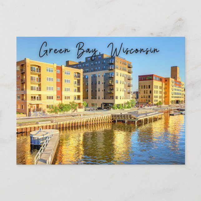 Carte postale Green Bay Wisconsin (Devant)