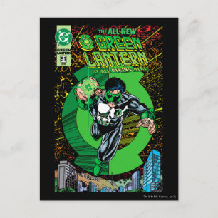 Carte Postale Green Lantern - It all begins here