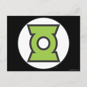 Carte Postale Green Lantern Logo 11