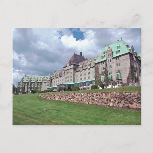 Carte Postale Green Manoir Richelieu, La Malbaie, Flo Charlevoix (Devant)