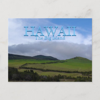 Carte Postale Green Mountain Farmlands d'Hawaii