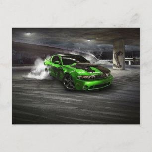 Carte Postale Green Sports