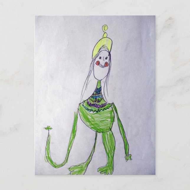 Carte postale Green Tara (Devant)