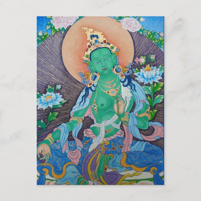 Carte Postale Green Tara (Devant)