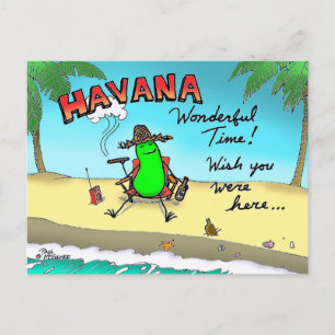 Carte postale Green Weenii "Havana Wondertime"