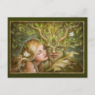 Carte Postale Greenman