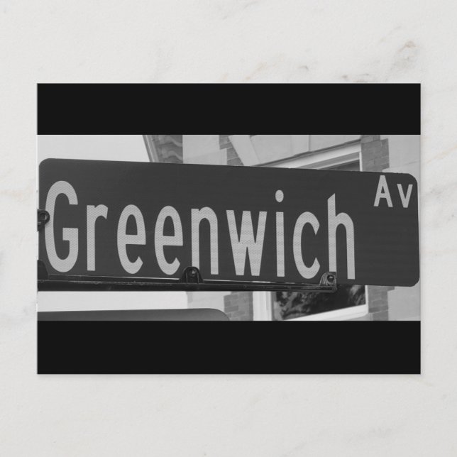 Carte Postale Greenwich Ave, Greenwich, CT (Devant)