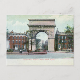 Carte Postale Greenwich Village, New York City Vintage