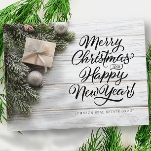 Carte Postale Greeting de Christmas Pine Tree Merry Christmas