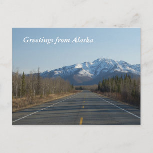 Carte Postale Greetings from Alaska