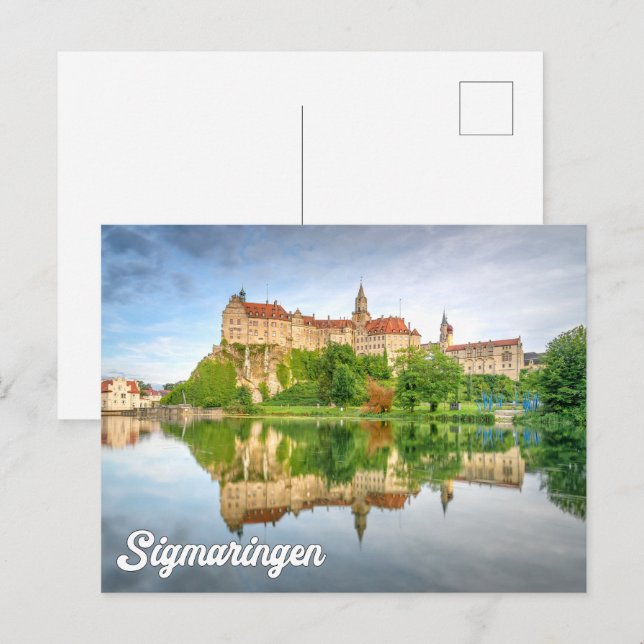Carte Postale Greetings From Sigmaringen Castle, Germany (Devant / Derrière)