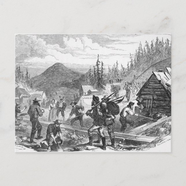 Carte Postale Gregory Gold Diggings, Colorado (Devant)