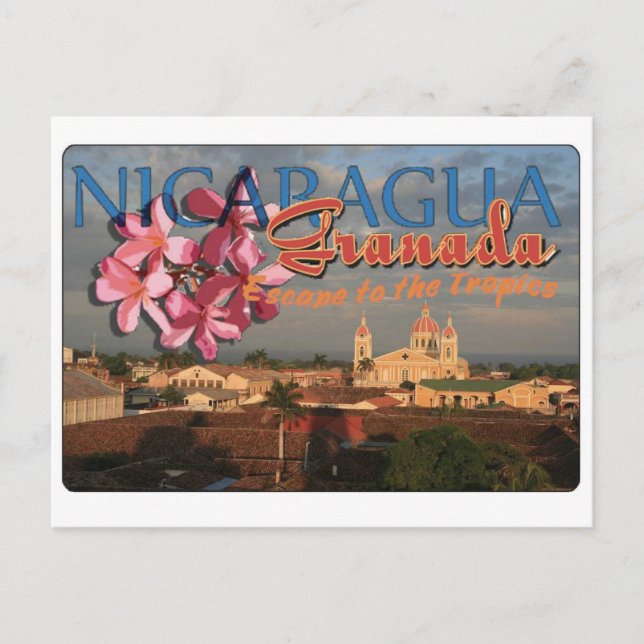 Carte Postale Grenade Nicaragua (Devant)