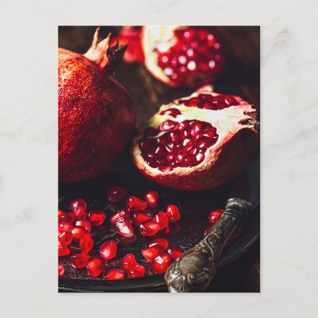 Carte Postale Grenade rubis (Devant)