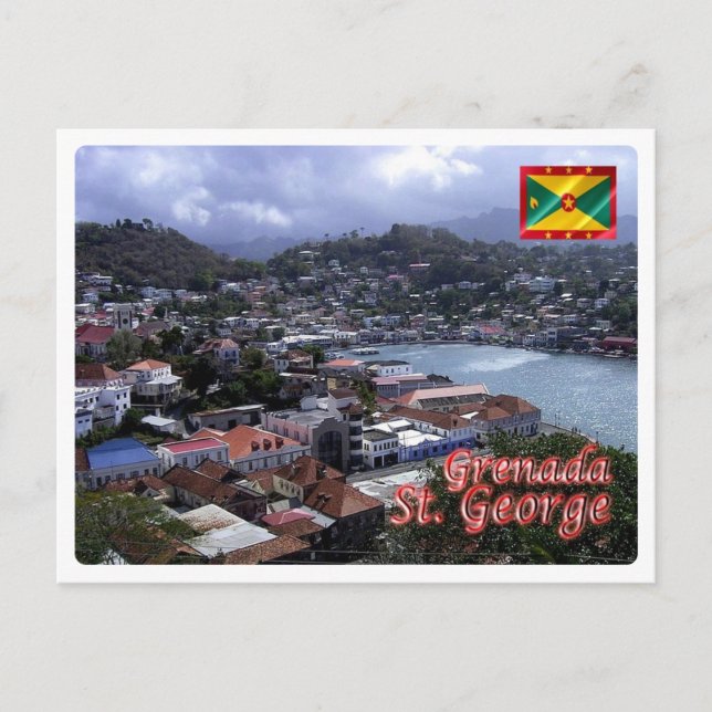 Carte Postale Grenade - Saint George - (Devant)