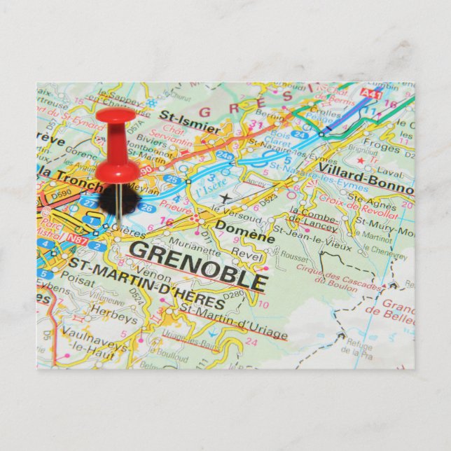 Carte Postale Grenoble, France (Devant)