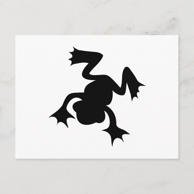 Carte Postale Grenouille (Devant)