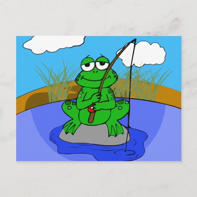 Carte Postale grenouille-29 (Devant)