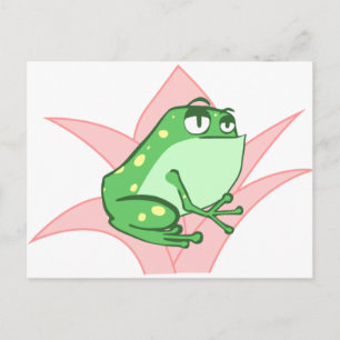 Carte Postale Grenouille Lilly
