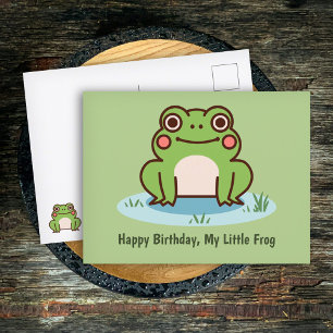 Carte Postale Grenouille mignonne 