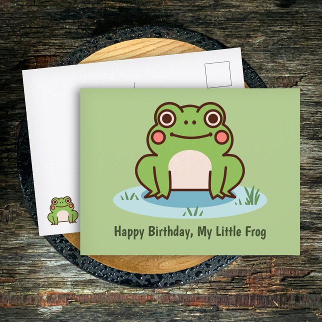 Carte Postale Grenouille mûre (Cute Frog Postcard)