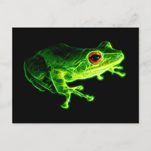 Carte Postale Grenouille verte