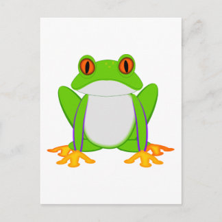 Carte Postale Grenouille verte
