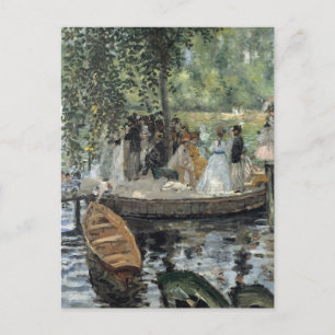 Carte Postale Grenouillère Renoir Impressionniste Peinture Art