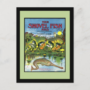 Carte Postale Grenouilles en bande