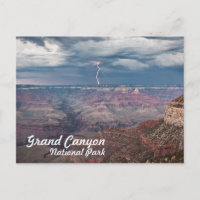 Grève de la foudre dans le parc national du Grand 